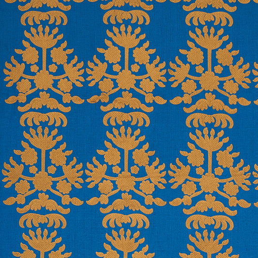 SCHUMACHER  BOHEMIA Cybele Embroidery EMBROIDERIES EMBROIDERIES BLUE   - 79470