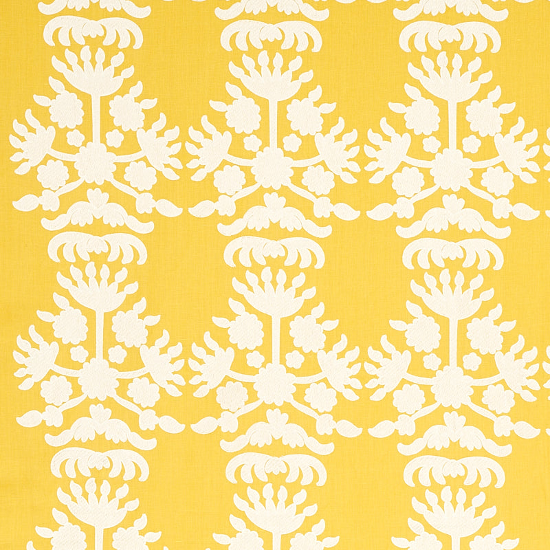 SCHUMACHER  BOHEMIA Cybele Embroidery EMBROIDERIES EMBROIDERIES YELLOW   - 79471