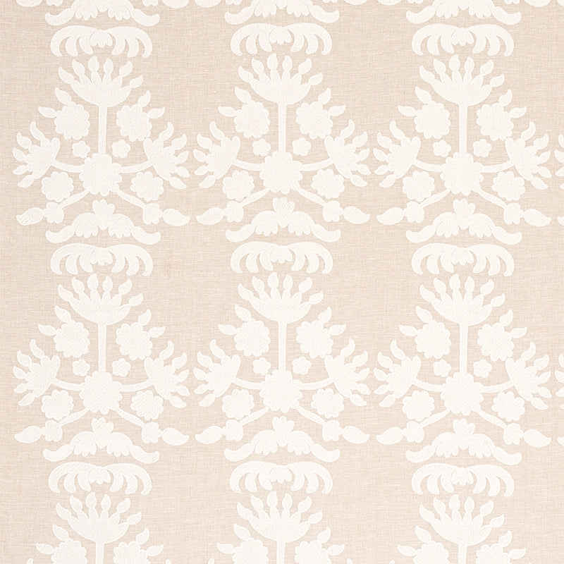 Natural Cybele embroidery textile, product code 79472