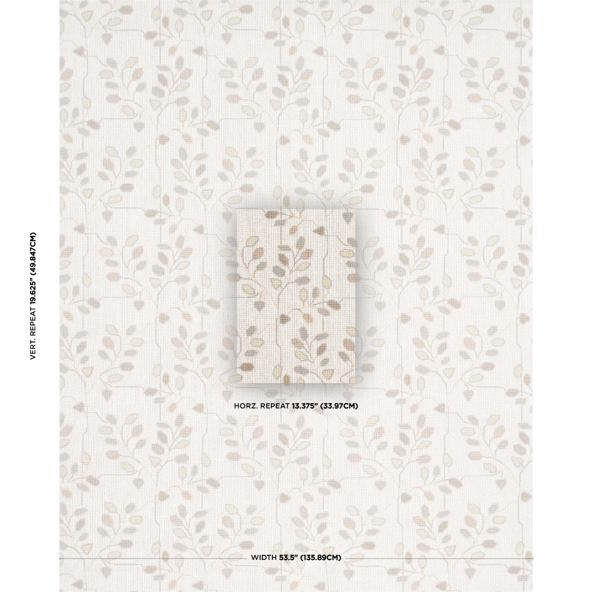 SCHUMACHER  NEISHA CROSLAND TUMBLE WEED ??PINGL?? WOVEN WOVEN PEBBLE   - 79513