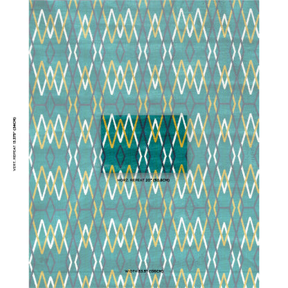 SCHUMACHER  NEISHA CROSLAND KYOTO TRELLIS   Emerald   - 79531