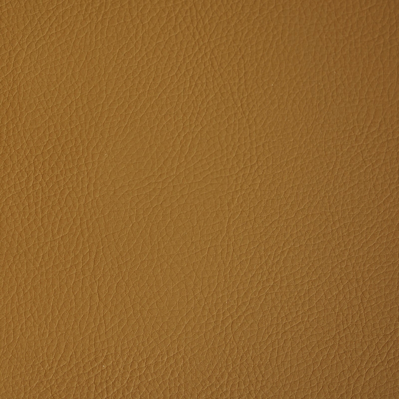 Tan brown pebbled vegan leather texture close-up, rich grain pattern.