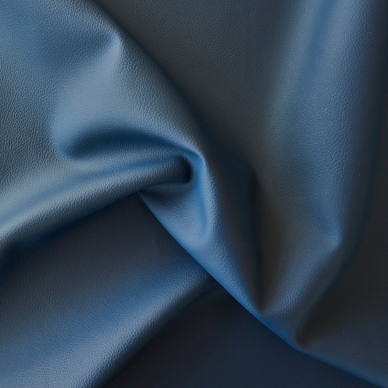 SCHUMACHER  PERFECT BASICS: VEGAN LEATHER & SUEDE VEGAN LEATHER INDOOR/OUTDOOR LEATHERS & FAUX LEATHER,HIGH PERFORMANCE LEATHERS & FAUX LEATHER,HIGH PERFORMANCE NAVY   - 79558