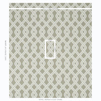 SCHUMACHER  INDOOR/OUTDOOR: PRINTS & WOVENS CLEO TRELLIS INDOOR/OUTDOOR   Neutral   - 79572