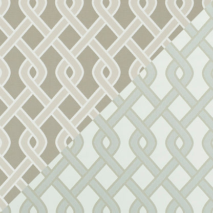 SCHUMACHER  INDOOR/OUTDOOR: PRINTS & WOVENS CLEO TRELLIS INDOOR/OUTDOOR   Neutral   - 79572