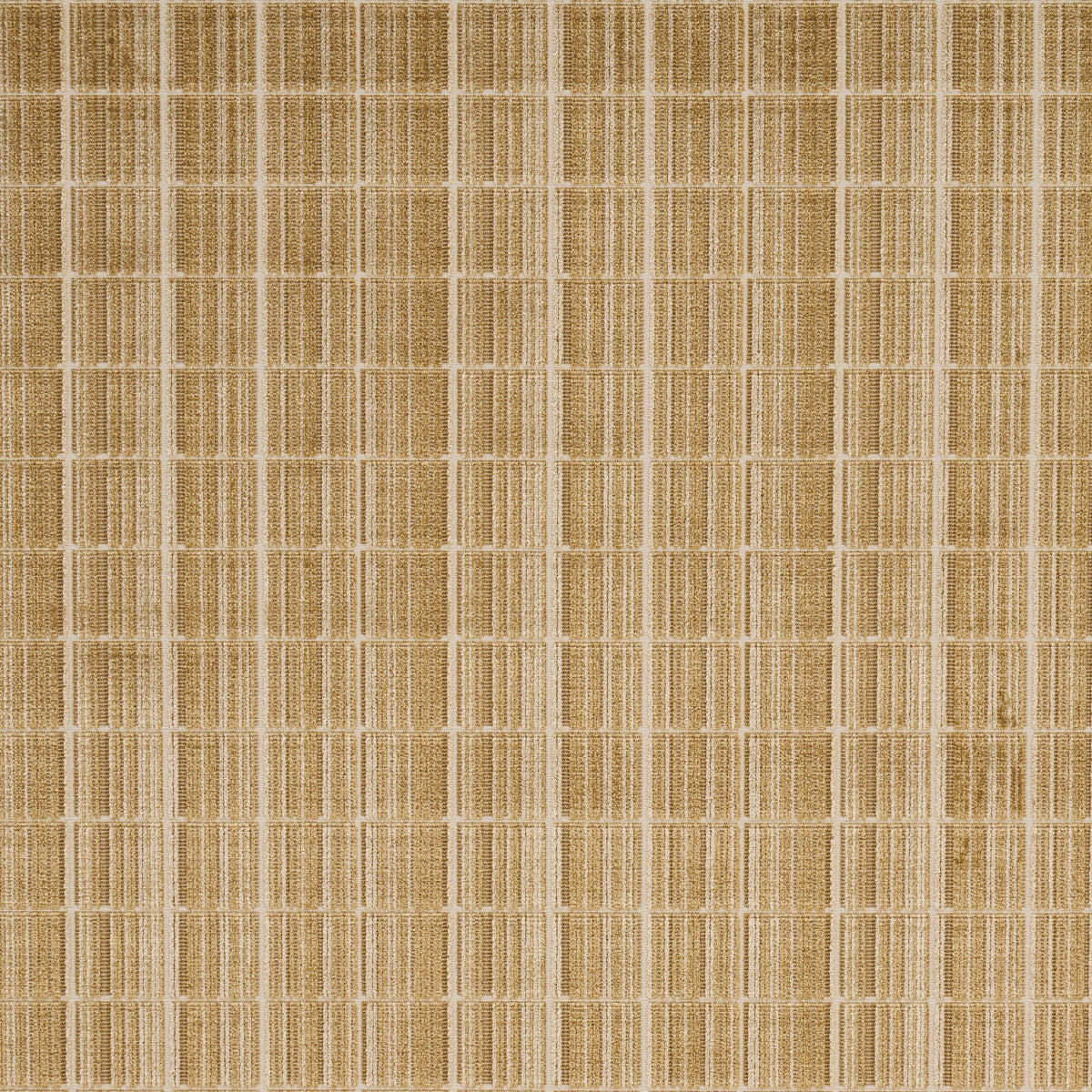 Copper-colored cut velvet fabric with a soft, lustrous pile; suitable for upholstery or drapery.