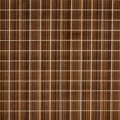 Mocha cut velvet fabric with a plush, textured surface.