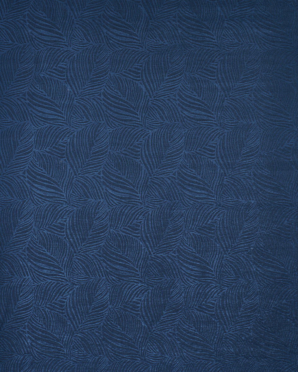 SCHUMACHER  NATURA VICENTE PERFORMANCE VELVET WOVEN WOVEN INDIGO   - 79791