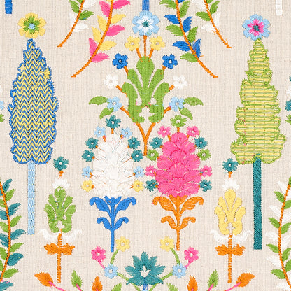 SCHUMACHER  PERENNIAL FAVORITES DESNA EMBROIDERY EMBROIDERIES EMBROIDERIES MULTI   - 79820