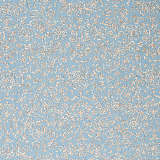SCHUMACHER  BOHEMIA Tiana Embroidery EMBROIDERIES EMBROIDERIES CHAMBRAY   - 79860