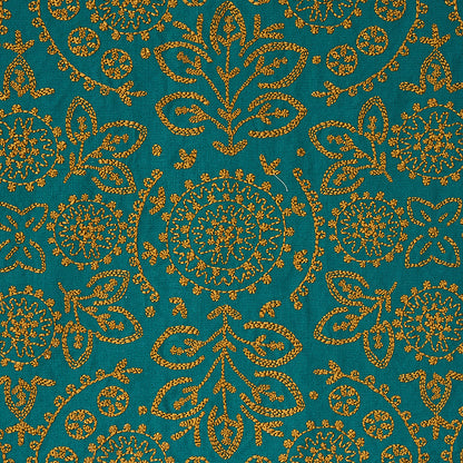 SCHUMACHER  BOHEMIA Tiana Embroidery EMBROIDERIES EMBROIDERIES PEACOCK   - 79862