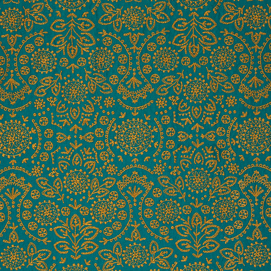 SCHUMACHER  BOHEMIA Tiana Embroidery EMBROIDERIES EMBROIDERIES PEACOCK   - 79862