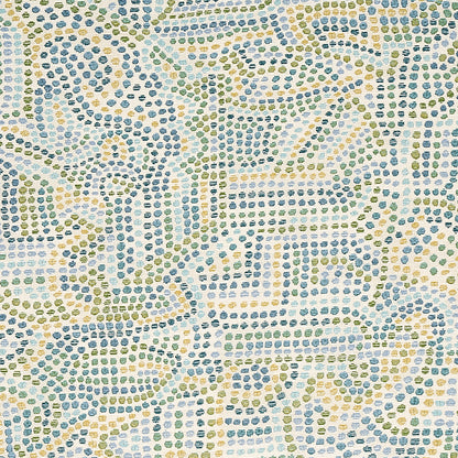 SCHUMACHER  BOHEMIA GALINA PATTERN WOVENS PATTERN WOVENS SKY   - 79870