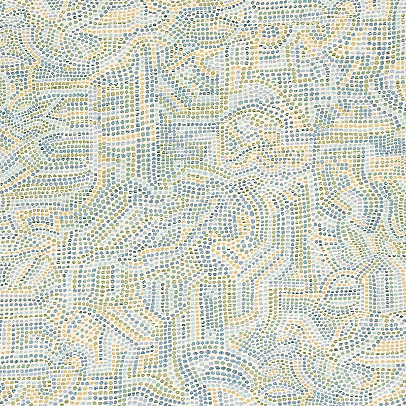 SCHUMACHER  BOHEMIA GALINA PATTERN WOVENS PATTERN WOVENS SKY   - 79870