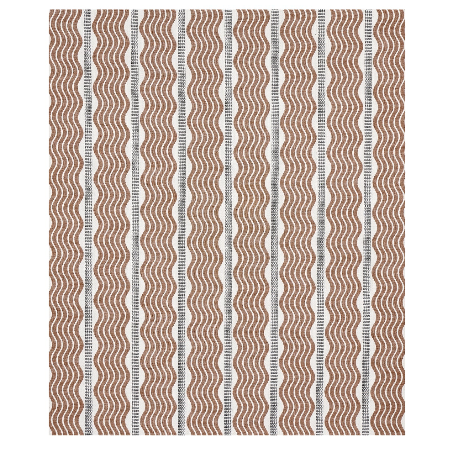 SCHUMACHER  COPACABANA SINA STRIPE PATTERN WOVEN PATTERN WOVEN BROWN   - 79942