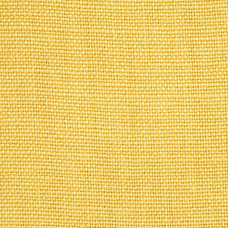 SCHUMACHER FABRIC  PERFECT BASICS: LINEN PIET PERFORMANCE LINEN   YELLOW   - 79982