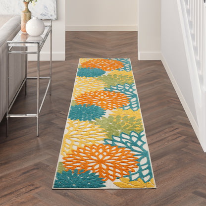 Nourison Rugs Nourison Home   Tropical 12' Runner    - 099446827128