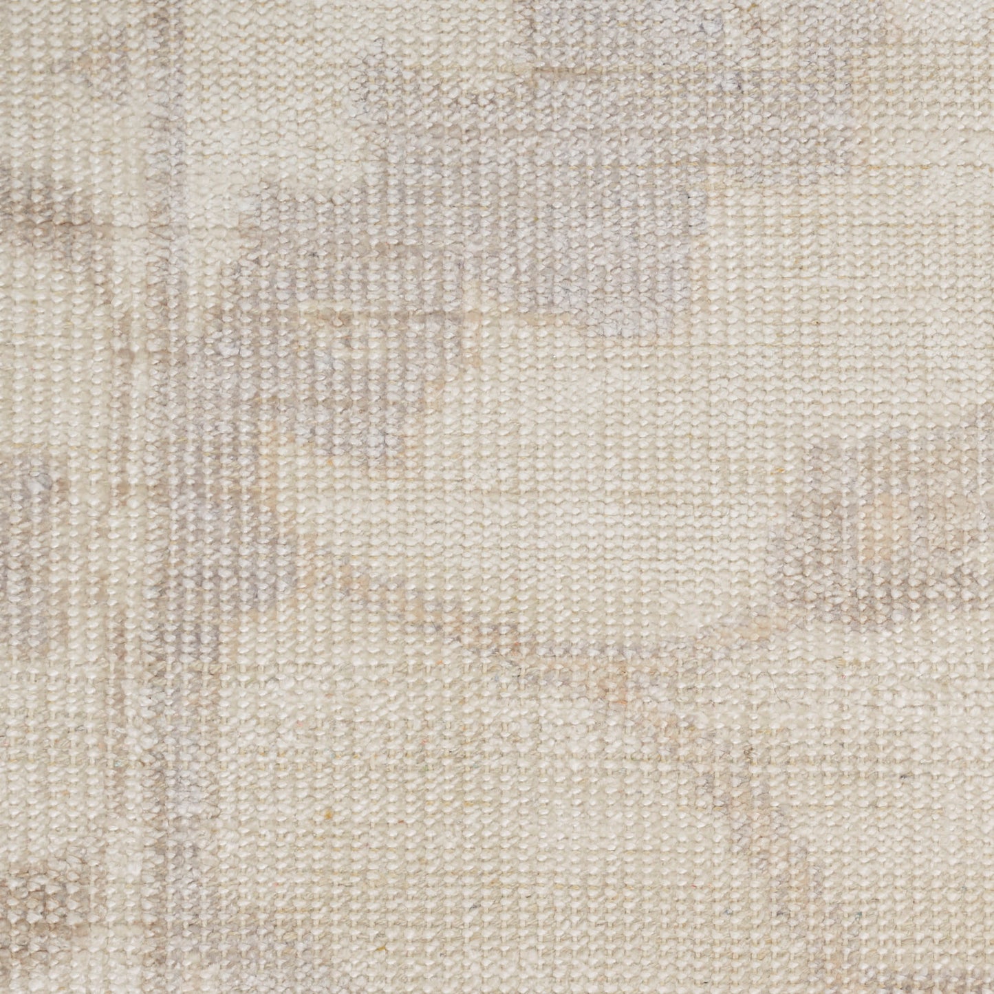 Beige woven textile with a soft texture and subtle cream circular motif.