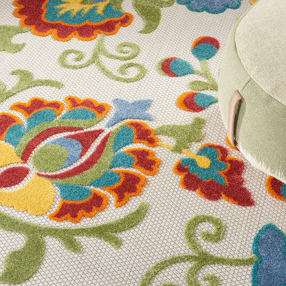 Nourison Rugs Nourison Home   Farmhouse 8' X Round    - 099446827548