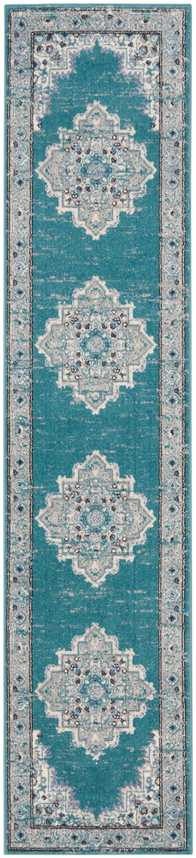 Nourison Rugs Nourison Home   Bohemian 10' Runner    - 099446018632