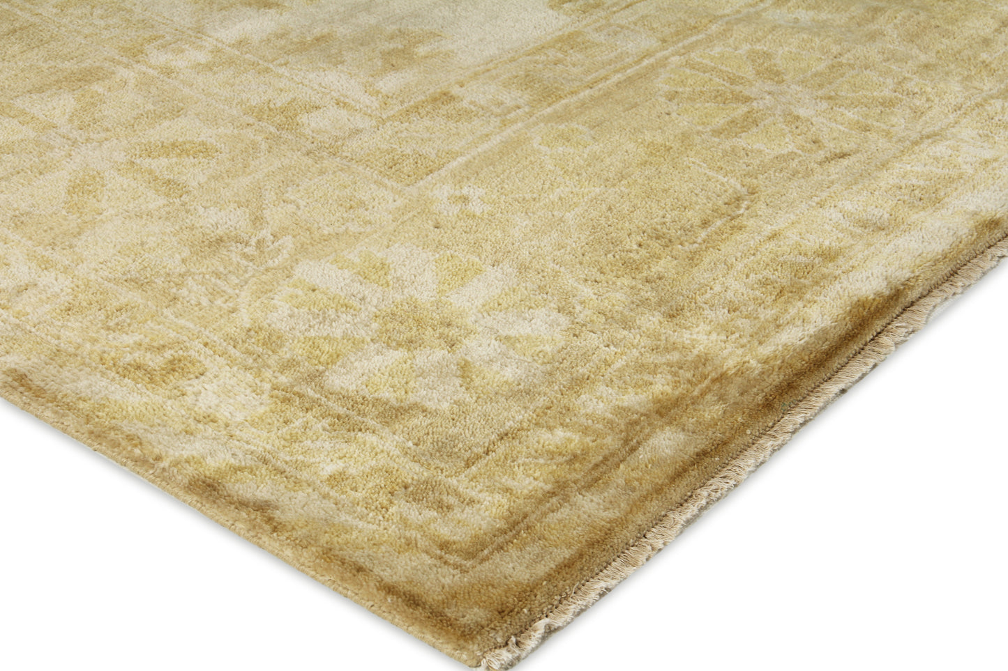 EXQUISITE RUGS   Antique Weave Oushak Indoor Hand Knotted    - 8002-4'X6'