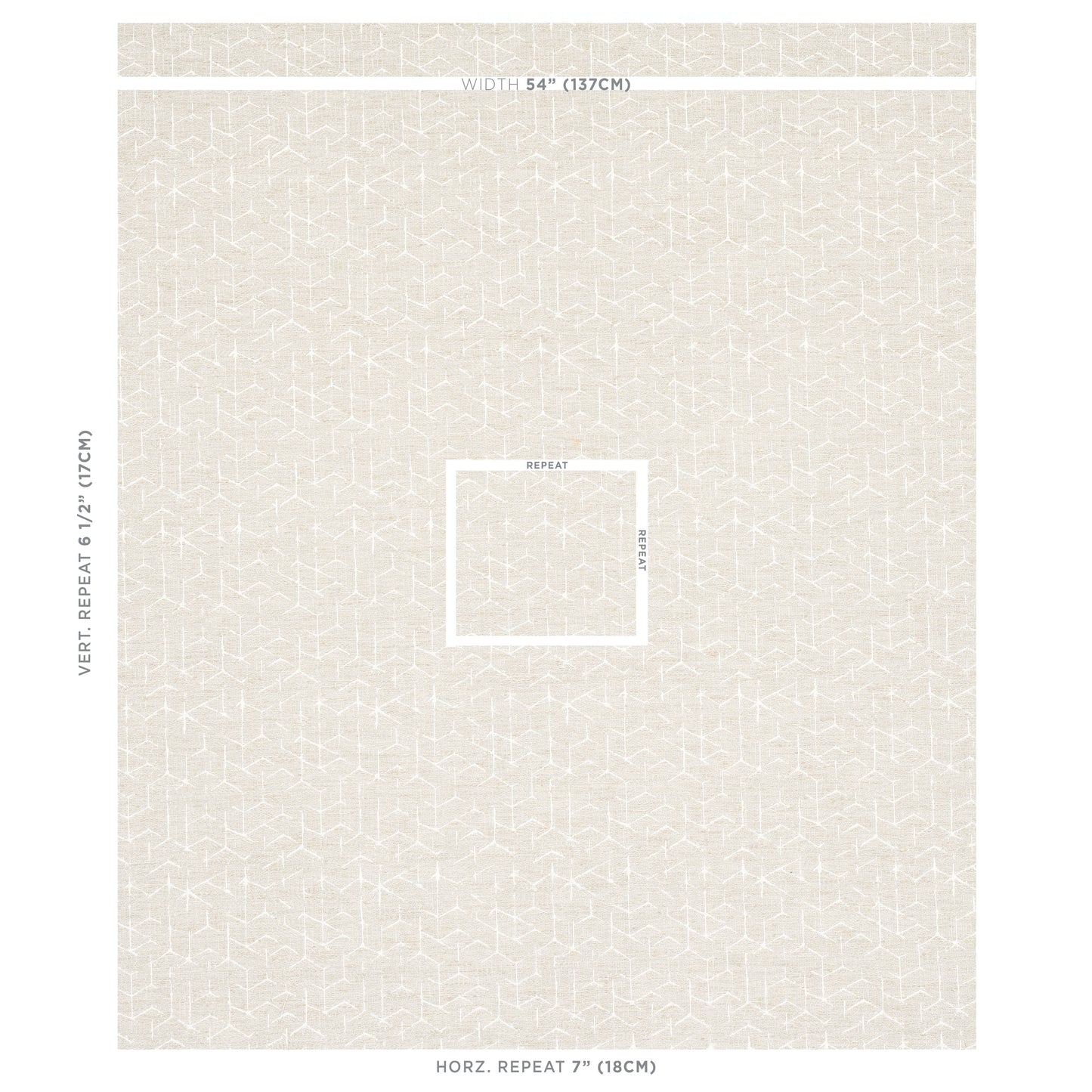 SCHUMACHER  WORLD VIEW COLERIDGE JACQUARD PATTERN WOVENS PATTERN WOVENS NEUTRAL   - 80121