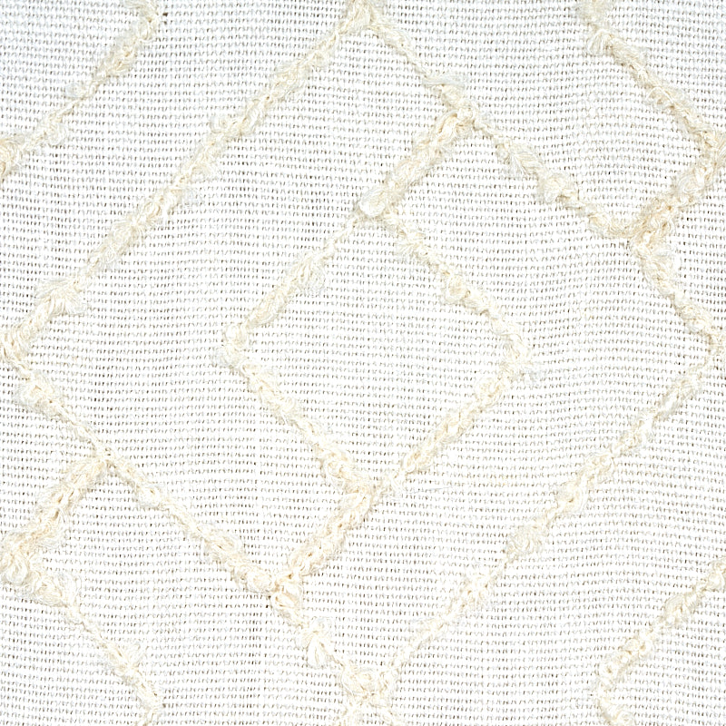 SCHUMACHER  WORLD VIEW DURANT EMBROIDERY EMBROIDERIES EMBROIDERIES IVORY   - 80131