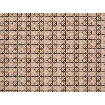 BRUNSCHWIG & FILS  GEOMETRIC BEIGE,RED,BLUE   - 8014111.195.0