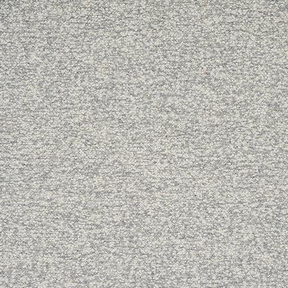Light gray speckled loop-pile carpet texture for neutral residential flooring.