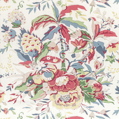 BRUNSCHWIG & FILS PRINT TROPICAL IVORY,MULTI,RED   - 8015108.195.0