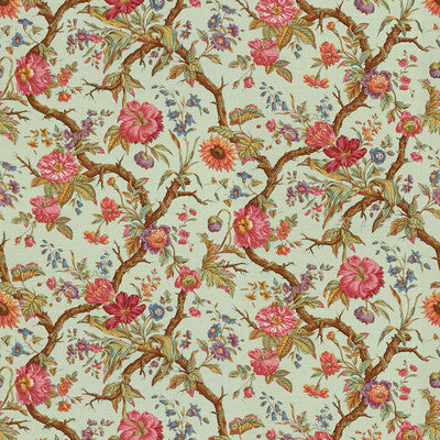 BRUNSCHWIG & FILS PRINT JACOBEANS MULTI,CELERY,   - 8015129.135.0