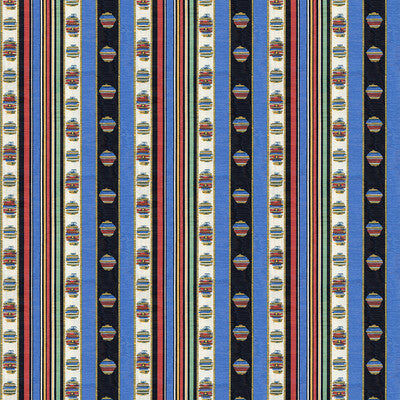 BRUNSCHWIG & FILS PRINT STRIPES MULTI,BLUE,   - 8015143.519.0