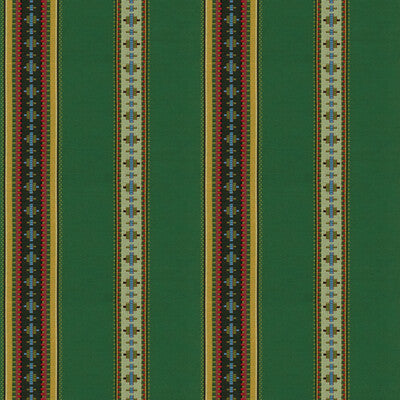 BRUNSCHWIG & FILS JACQUARDS STRIPES MULTI,GREEN,   - 8015147.3.0