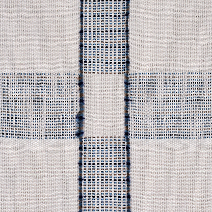 SCHUMACHER FABRIC  WORLD VIEW ELKO PLAID   INDIGO   - 80160