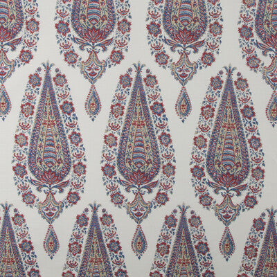 BRUNSCHWIG & FILS PRINT PAISLEY MULTI,RED,BLUE   - 8016101.19.0