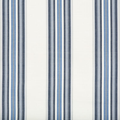 BRUNSCHWIG & FILS  STRIPES INDIGO,DARK BLUE,   - 8017101.505.0