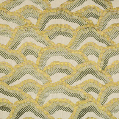 BRUNSCHWIG & FILS EMBROIDERY MODERN GREEN,OLIVE GREEN,   - 8017127.340.0