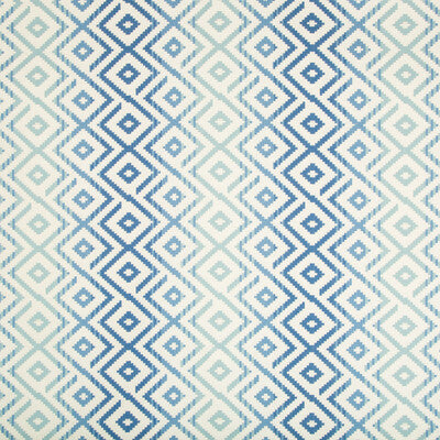 BRUNSCHWIG & FILS INDOOR / OUTDOOR GEOMETRIC BLUE,BLUE,   - 8017145.5.0