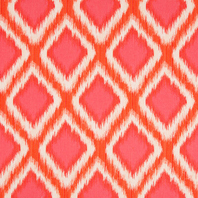 BRUNSCHWIG & FILS INDOOR / OUTDOOR IKAT/SOUTHWEST/KILIMS CORAL,RED,   - 8017147.197.0