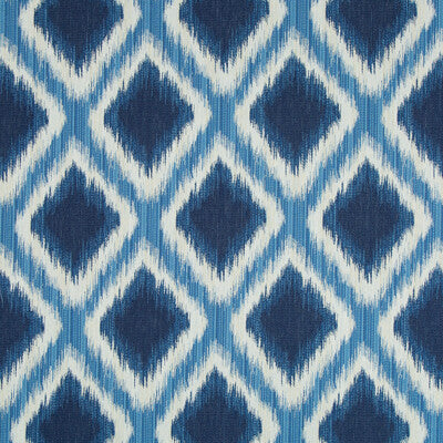 BRUNSCHWIG & FILS INDOOR / OUTDOOR IKAT/SOUTHWEST/KILIMS BLUE,BLUE,   - 8017147.5.0