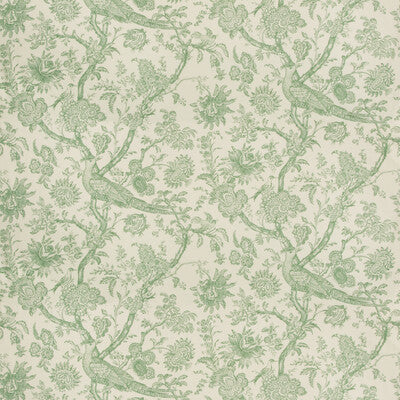 BRUNSCHWIG & FILS PRINT TOILE GREEN,GREEN,   - 8018122.3.0