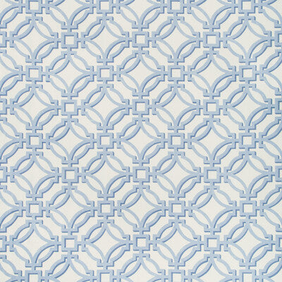 BRUNSCHWIG & FILS WEAVE LATTICE/SCROLLWORK LIGHT BLUE,BLUE,   - 8019136.15.0