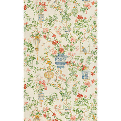 BRUNSCHWIG & FILS PRINT CHINOISERIE MULTI,CORAL,   - 8019137.192.0