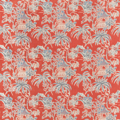 BRUNSCHWIG & FILS PRINT CHINOISERIE MULTI,RED,BLUE   - 8019138.195.0