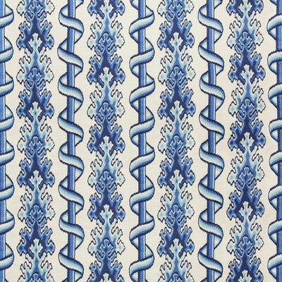 BRUNSCHWIG & FILS PRINT IKAT/SOUTHWEST/KILIMS BLUE,BLUE,   - 8020102.515.0