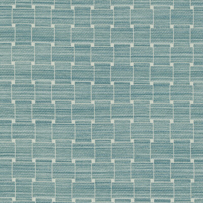 BRUNSCHWIG & FILS  GEOMETRIC TURQUOISE,TURQUOISE,   - 8020108.113.0