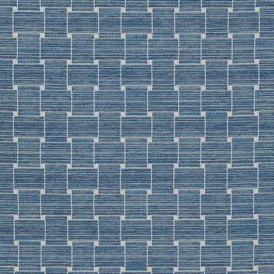 BRUNSCHWIG & FILS  GEOMETRIC BLUE,BLUE,   - 8020108.5.0