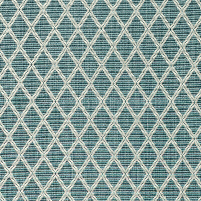 BRUNSCHWIG & FILS  GEOMETRIC TEAL,TURQUOISE,   - 8020109.13.0