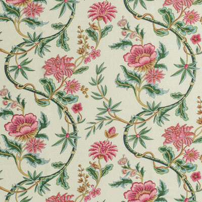 BRUNSCHWIG & FILS PRINT BOTANICAL & FLORAL MULTI,PINK,GREEN   - 8020122.37.0