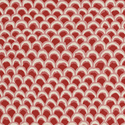 BRUNSCHWIG & FILS PRINT GEOMETRIC RED,RED,   - 8020126.19.0